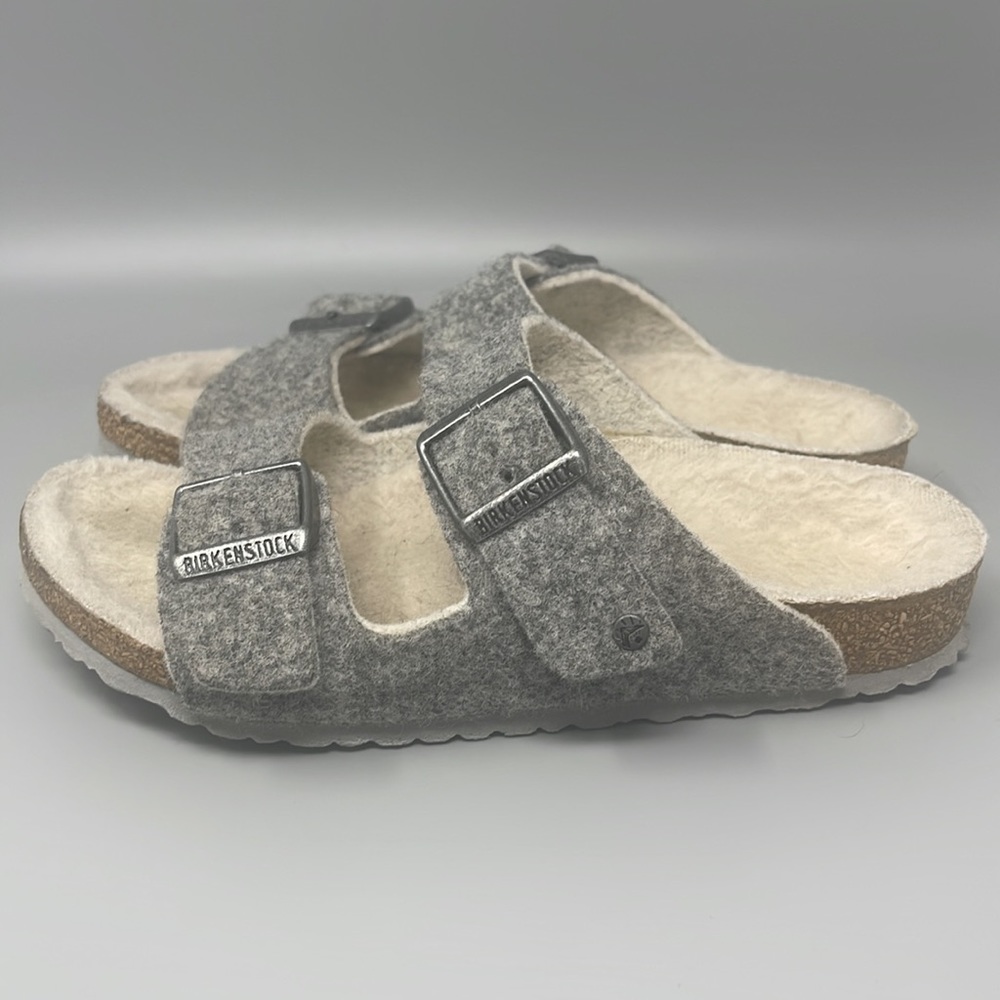 Birkenstock Kids Gray Sandals - Picture 6 of 7
